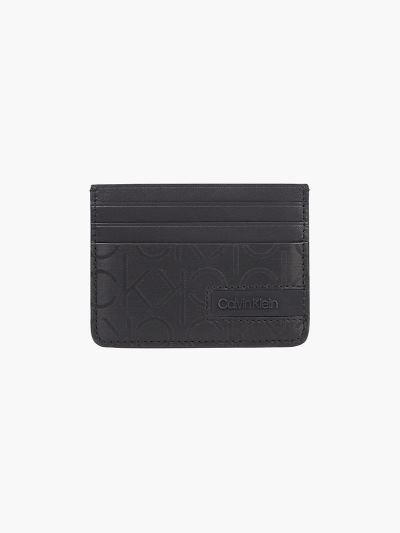 Calvin Klein Táskák & Kiegészítők HU533564 | Calvin Klein Logo Férfi Kártyatartó Fekete